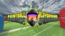 Discovery splash banner for Paintball Playground VR Discord server