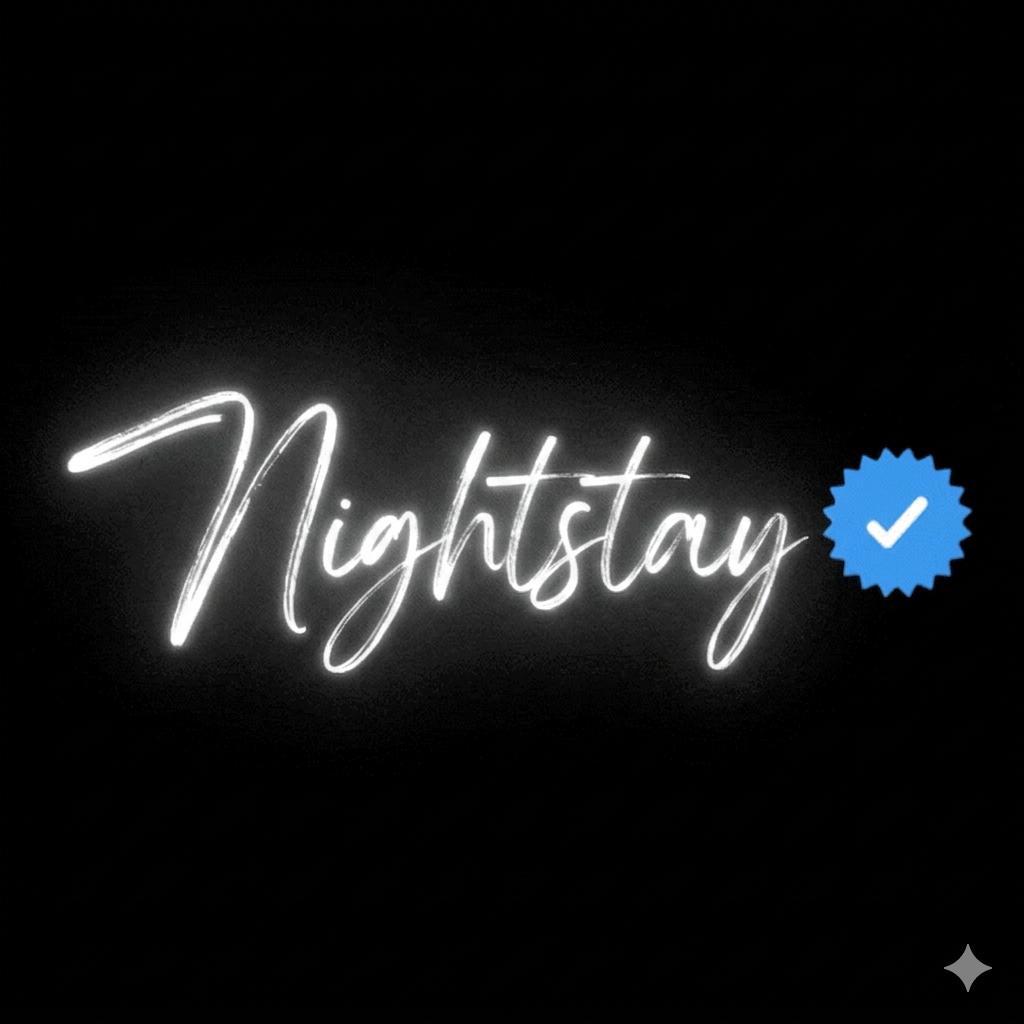 Discovery splash banner for /Nightstay | ask to dm • Gaming • dating • Vc Discord server