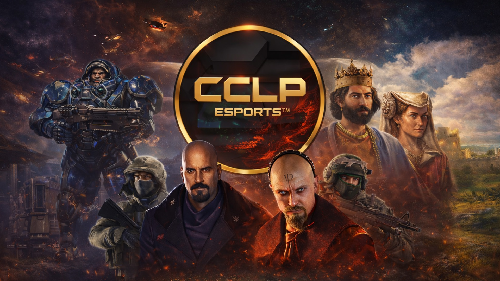 Discovery splash banner for CCLP eSports Discord server