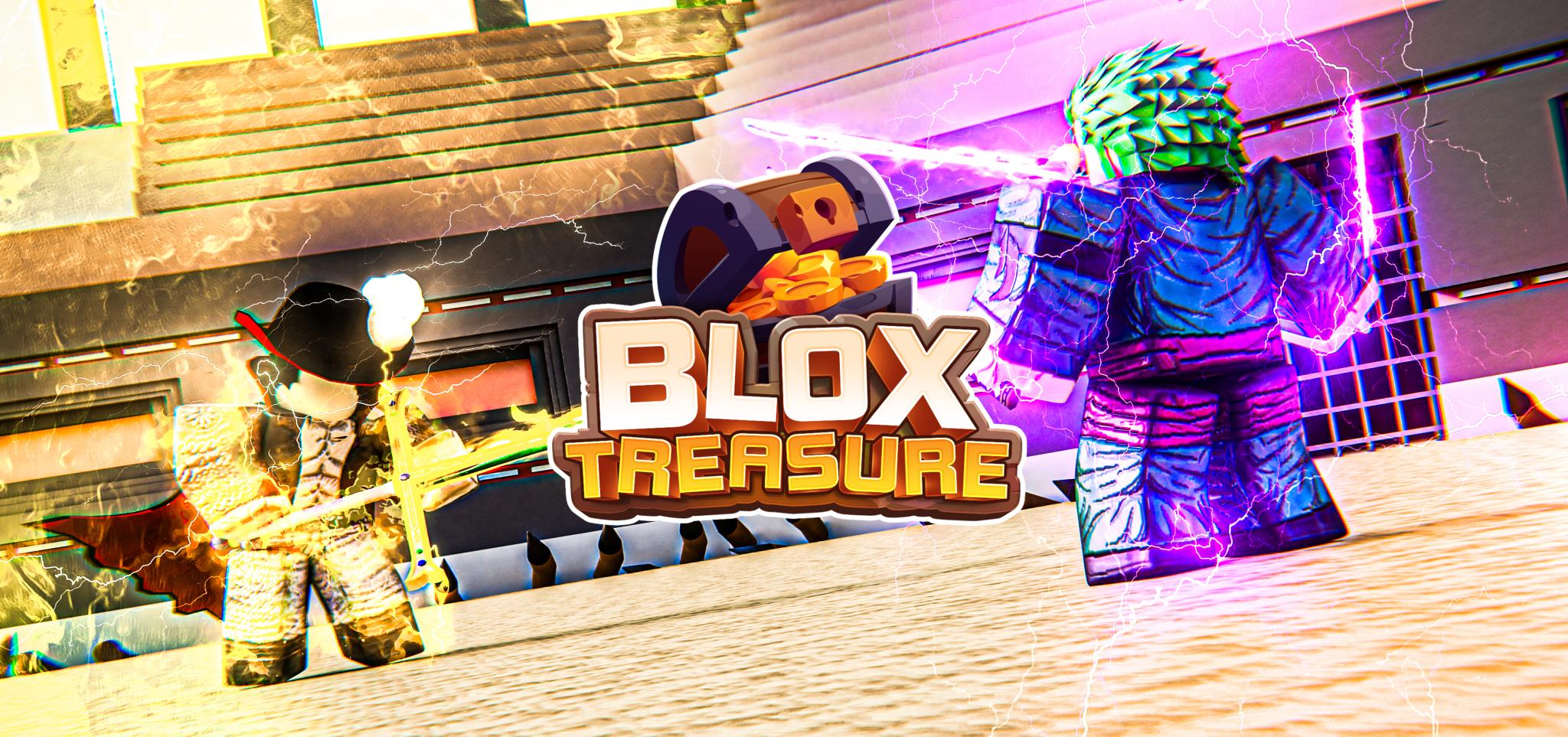 Discovery splash banner for Blox Treasure | Sailor Piece/Blox Fruits Server & Giveaways Discord server
