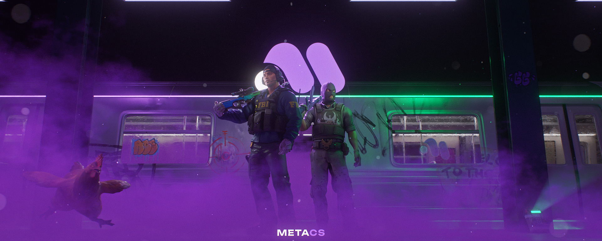 Discovery splash banner for METACS И ТОЧКА Discord server