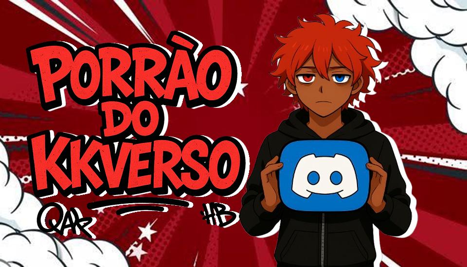 Discovery splash banner for PORÃO DO KVERSO #rumo10K Discord server