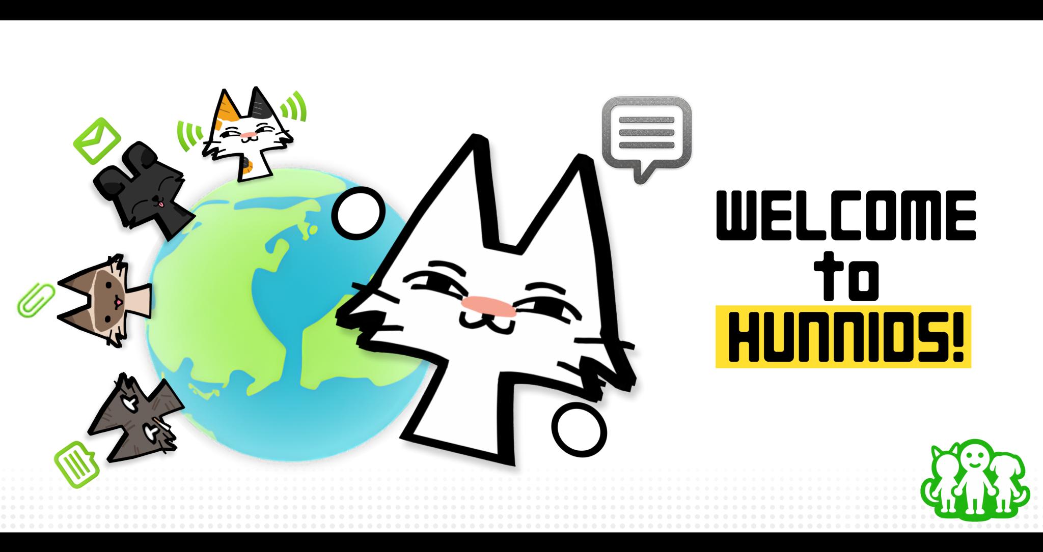 Discovery splash banner for HUNNIDS* Discord server