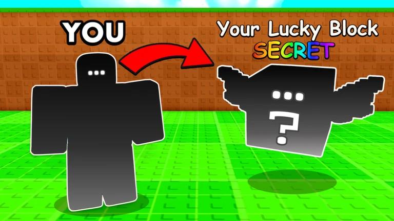 Discovery splash banner for Be A Lucky Block Discord server