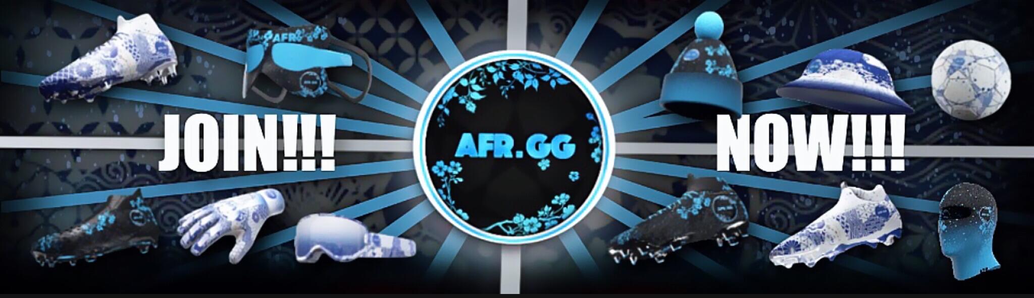 Discovery splash banner for AFR.GG | S1 Discord server