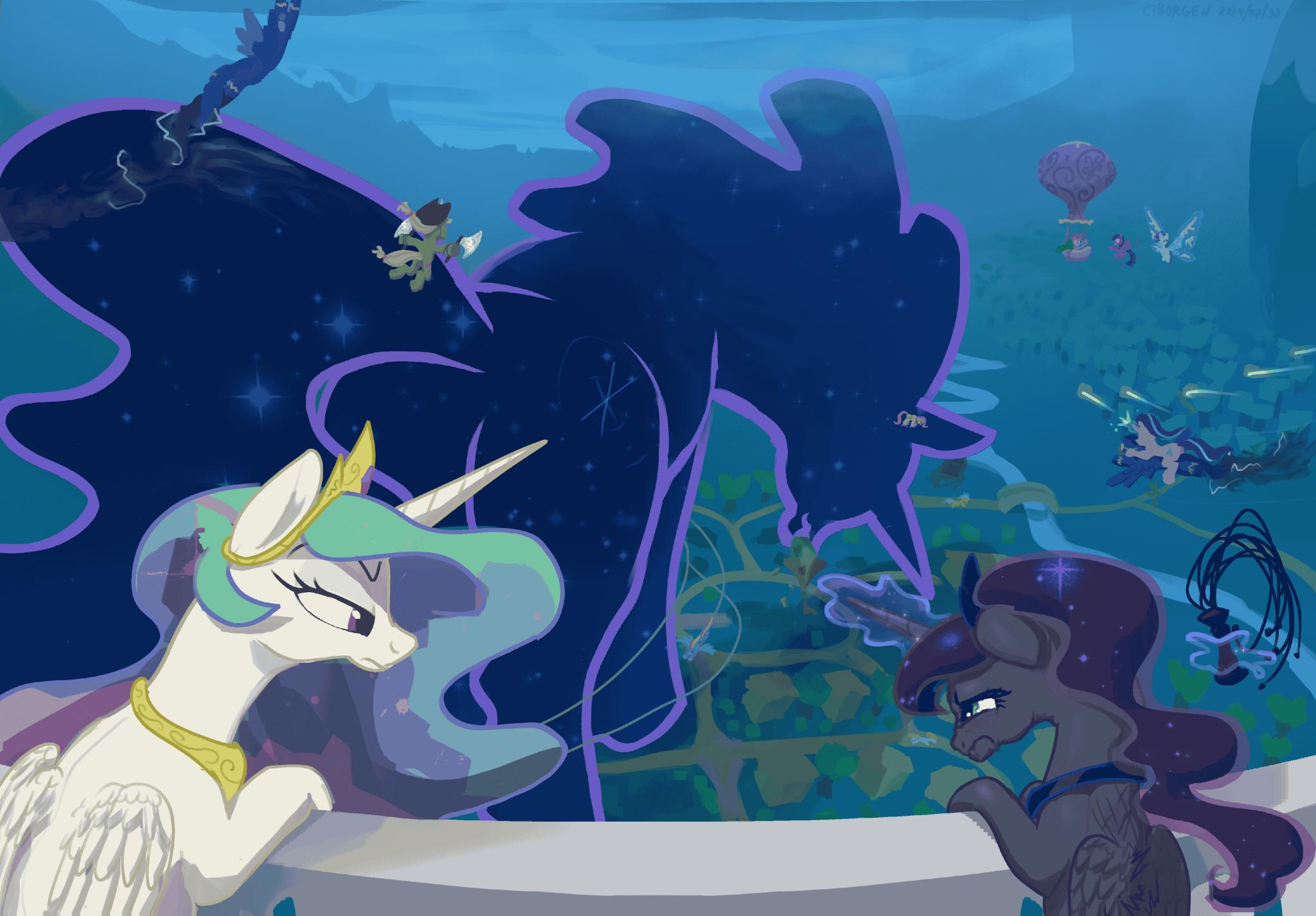 Discovery splash banner for The Pony Empire Discord server