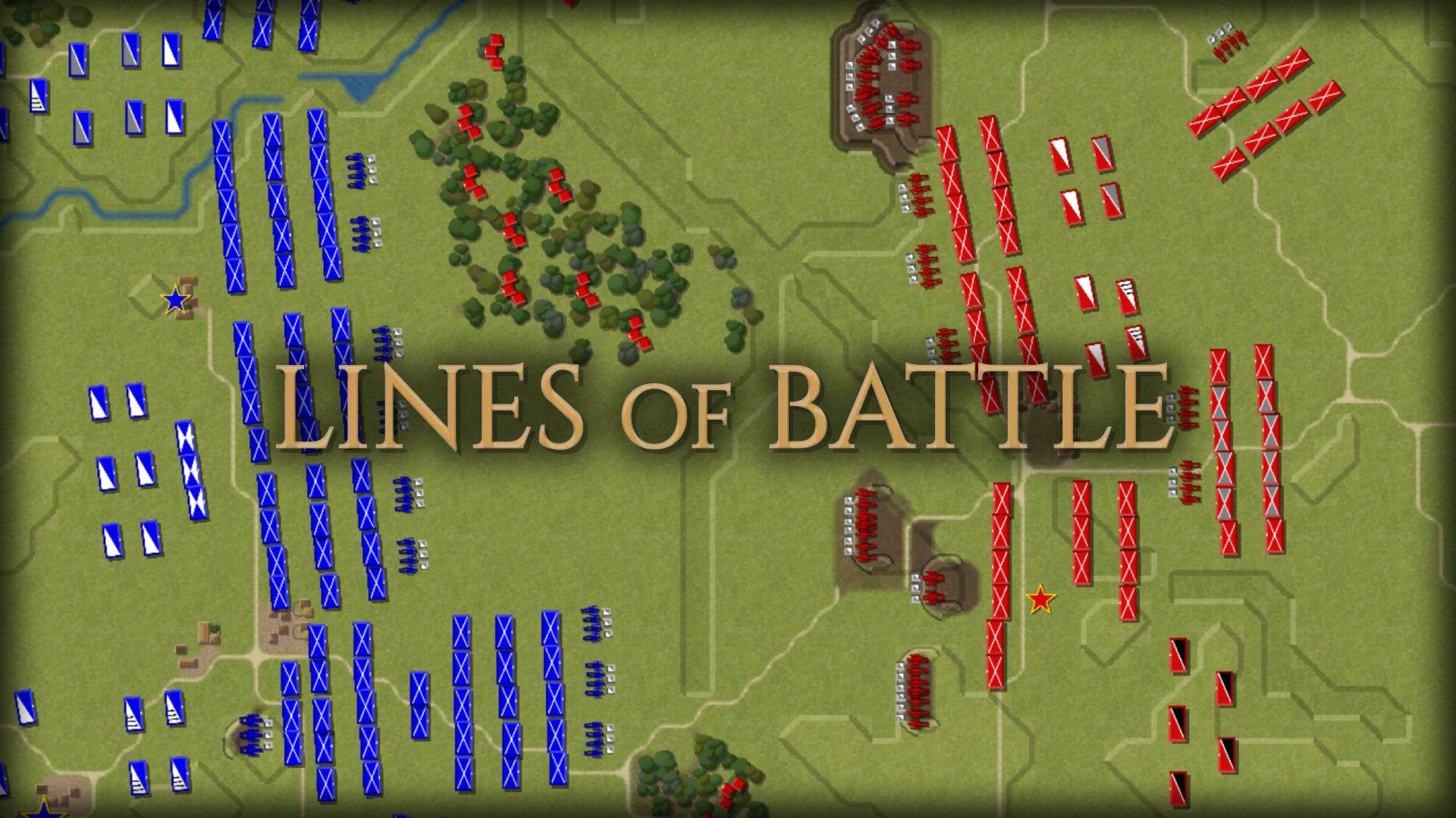Discovery splash banner for Lines of Battle Discord server