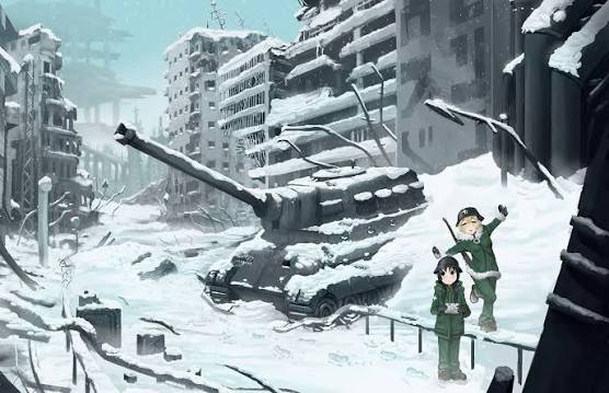 Discovery splash banner for ✚. Girls' Last Tour Discord server