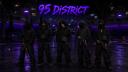 Discovery splash banner for 95 DISTRICT Discord server
