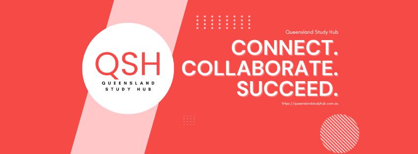 Discovery splash banner for Queensland Study Hub Discord server