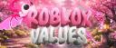 Discovery splash banner for Roblox Values | Trading & Middleman Discord server