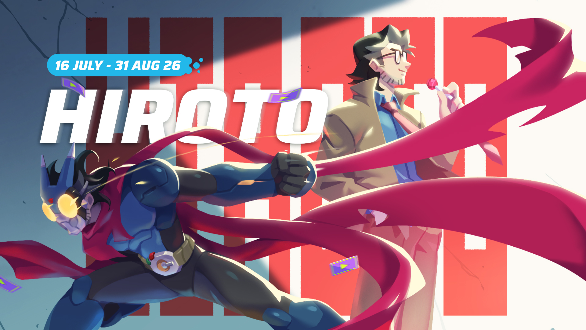 Discovery splash banner for Slap 'em UP! - Haabiz.Games Discord server