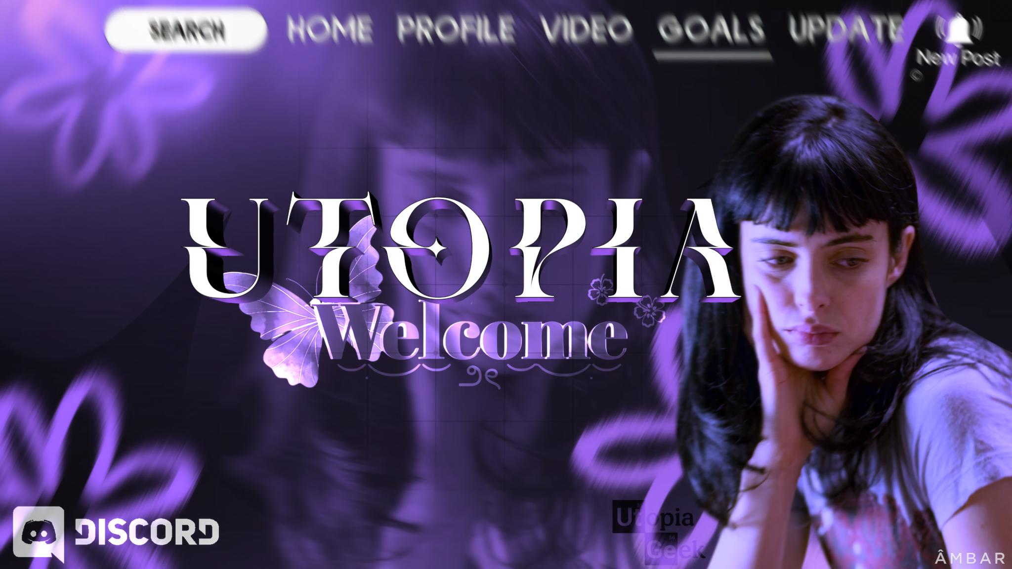 Discovery splash banner for 𝝑 𝑼𝒕𝒐𝒑𝒊𝒂 ৎ Valentine's Day 💞 Discord server