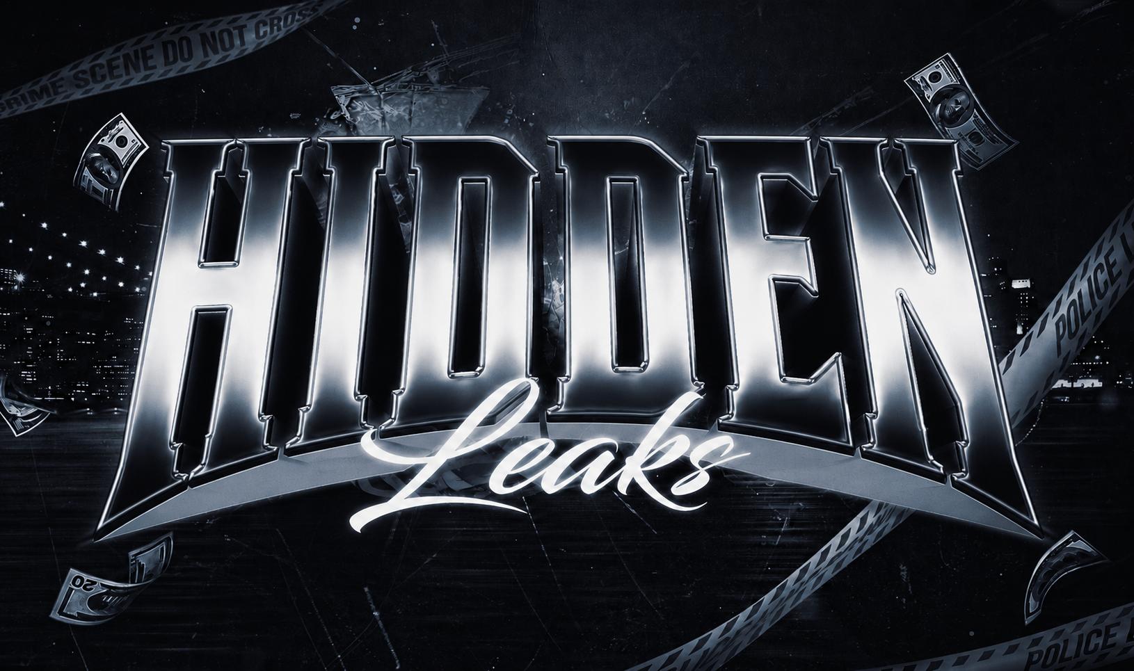 Discovery splash banner for Hidden Leaks | #1 Discord server