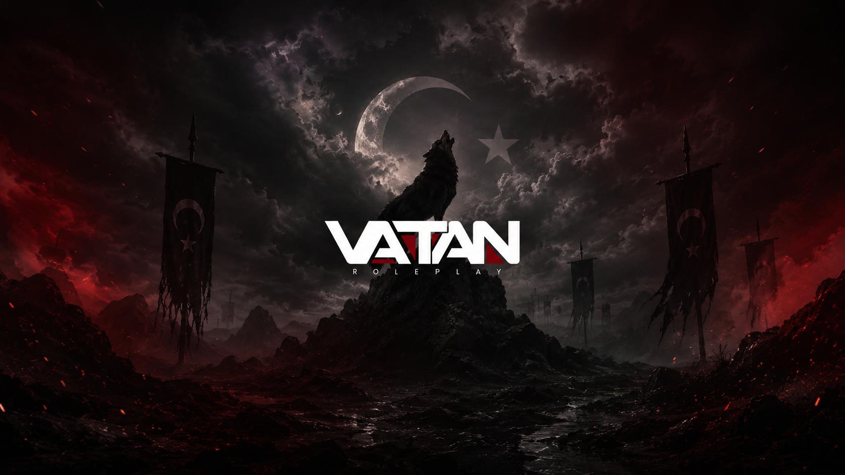 Discovery splash banner for VATAN ROLEPLAY #REBORN Discord server