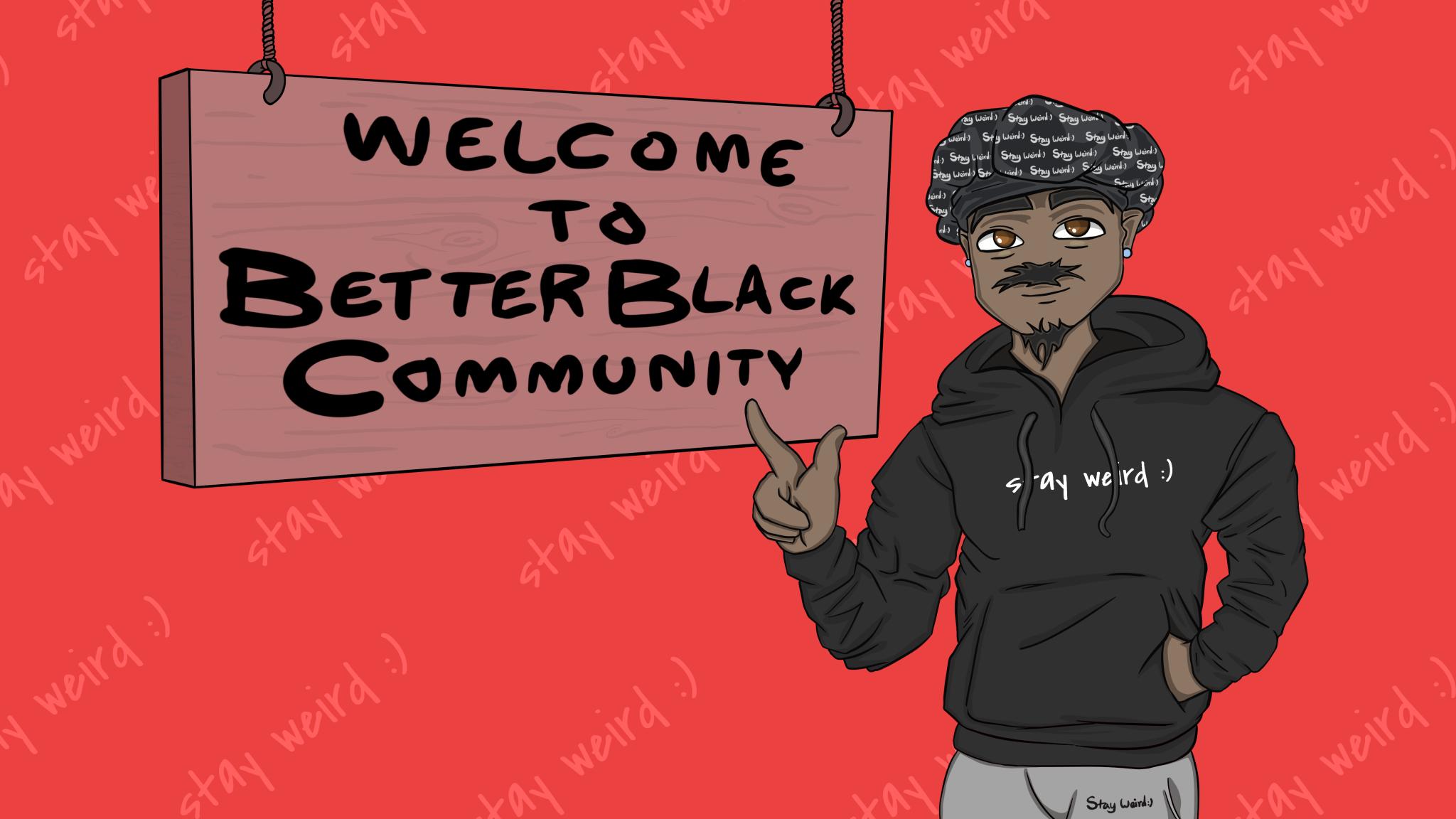 Discovery splash banner for Better Black Community πΈ Discord server