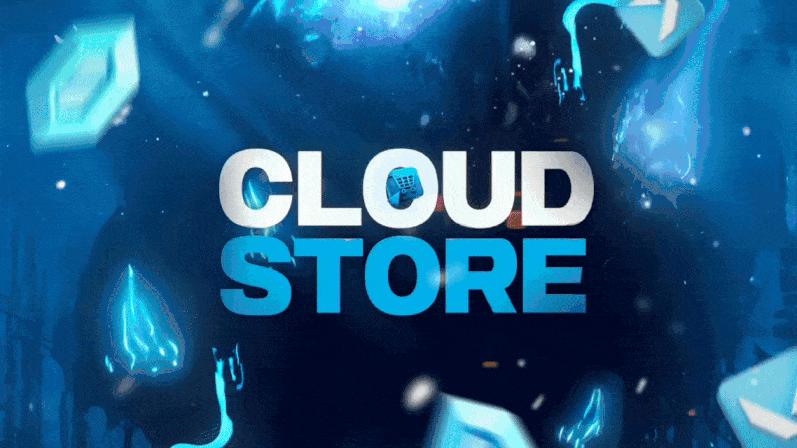 Discovery splash banner for Cloud Store #FORN ☁ Discord server