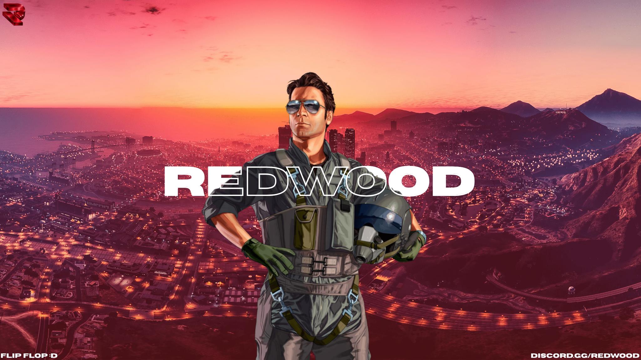 Discovery splash banner for RedWood | FiveM Roleplay Discord server