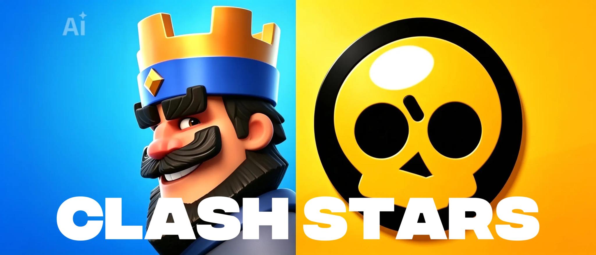 Discovery splash banner for ⭐ Clash Stars | #2k • Clash Royale • Brawl Stars Discord server