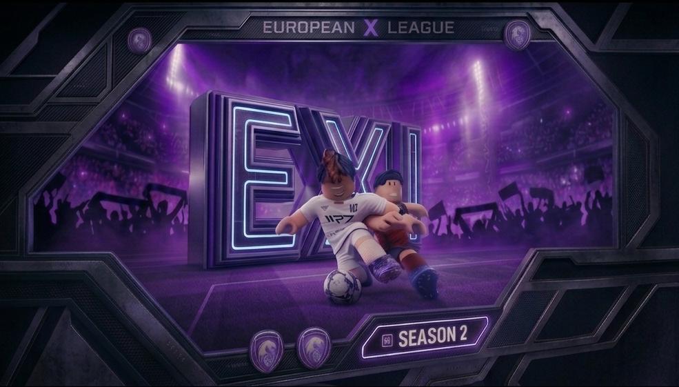 Discovery splash banner for EXL | European X League | S2 UCL Discord server