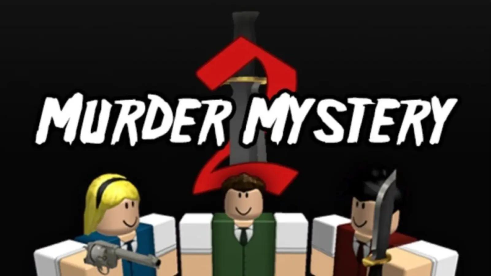 Discovery splash banner for Murder Mystery 2 | Roblox Discord server
