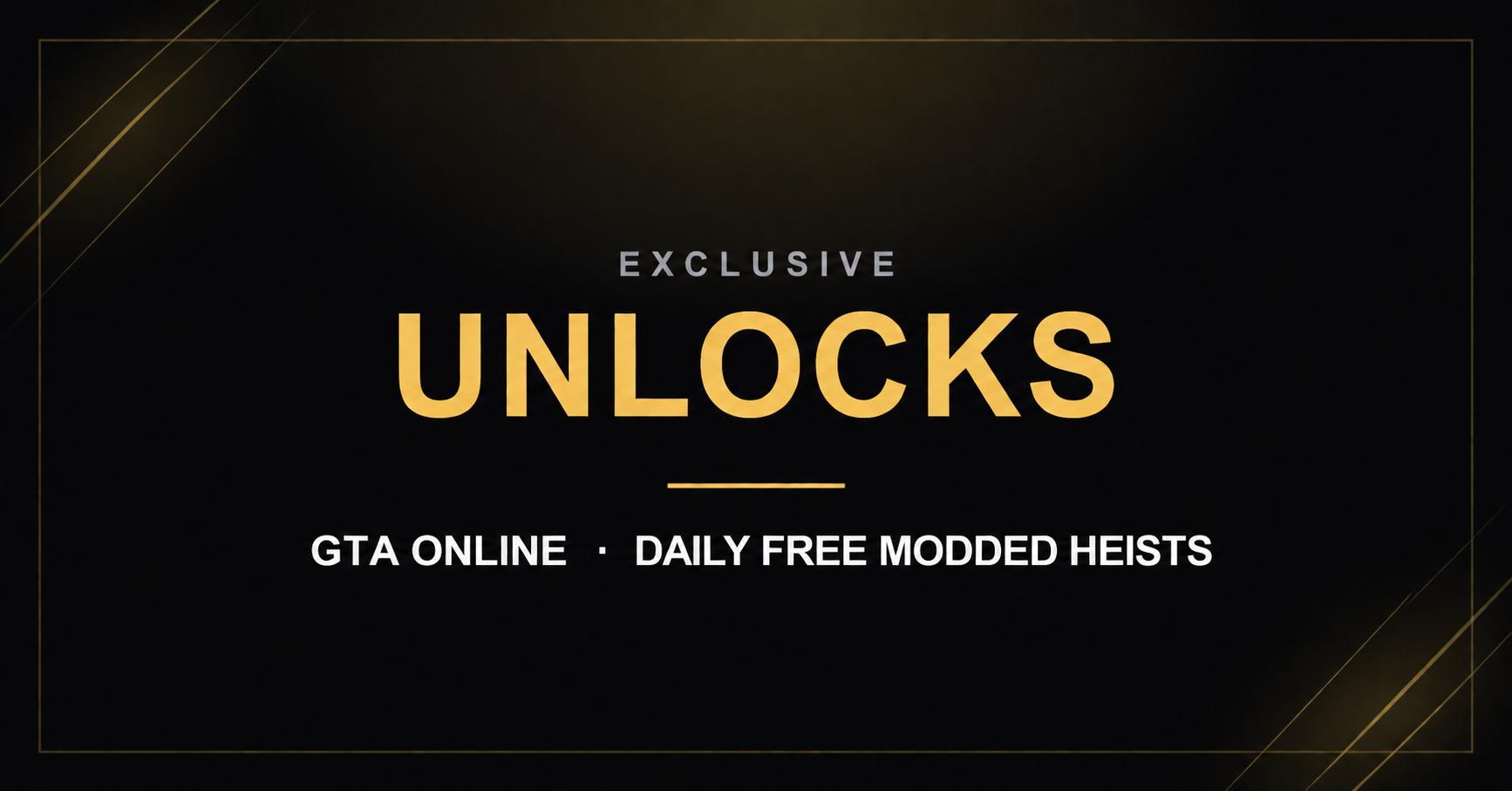 Discovery splash banner for Exclusive Unlocks Discord server