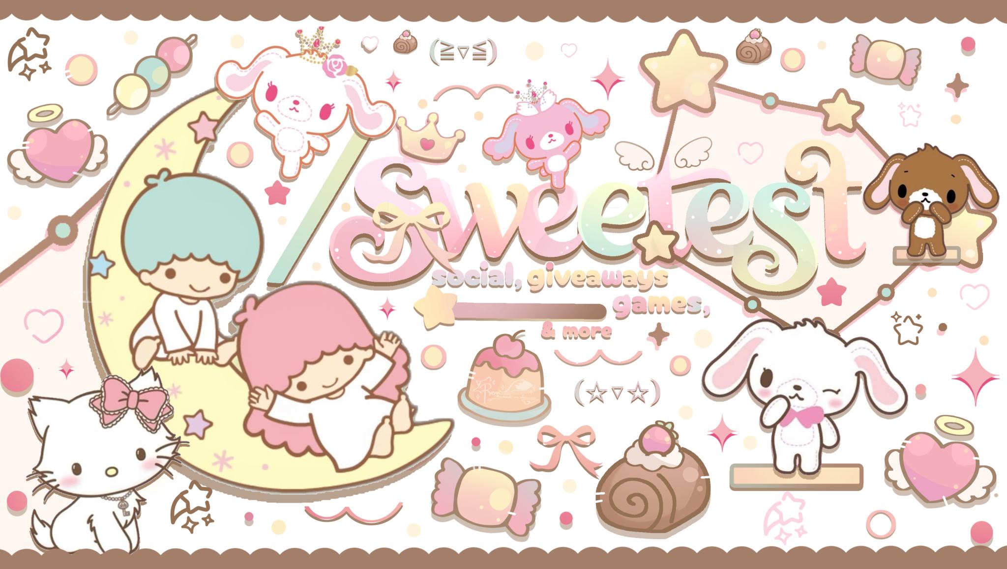Discovery splash banner for ♡ ノ sweetest ⋆ social ⋆ gws #revamp Discord server