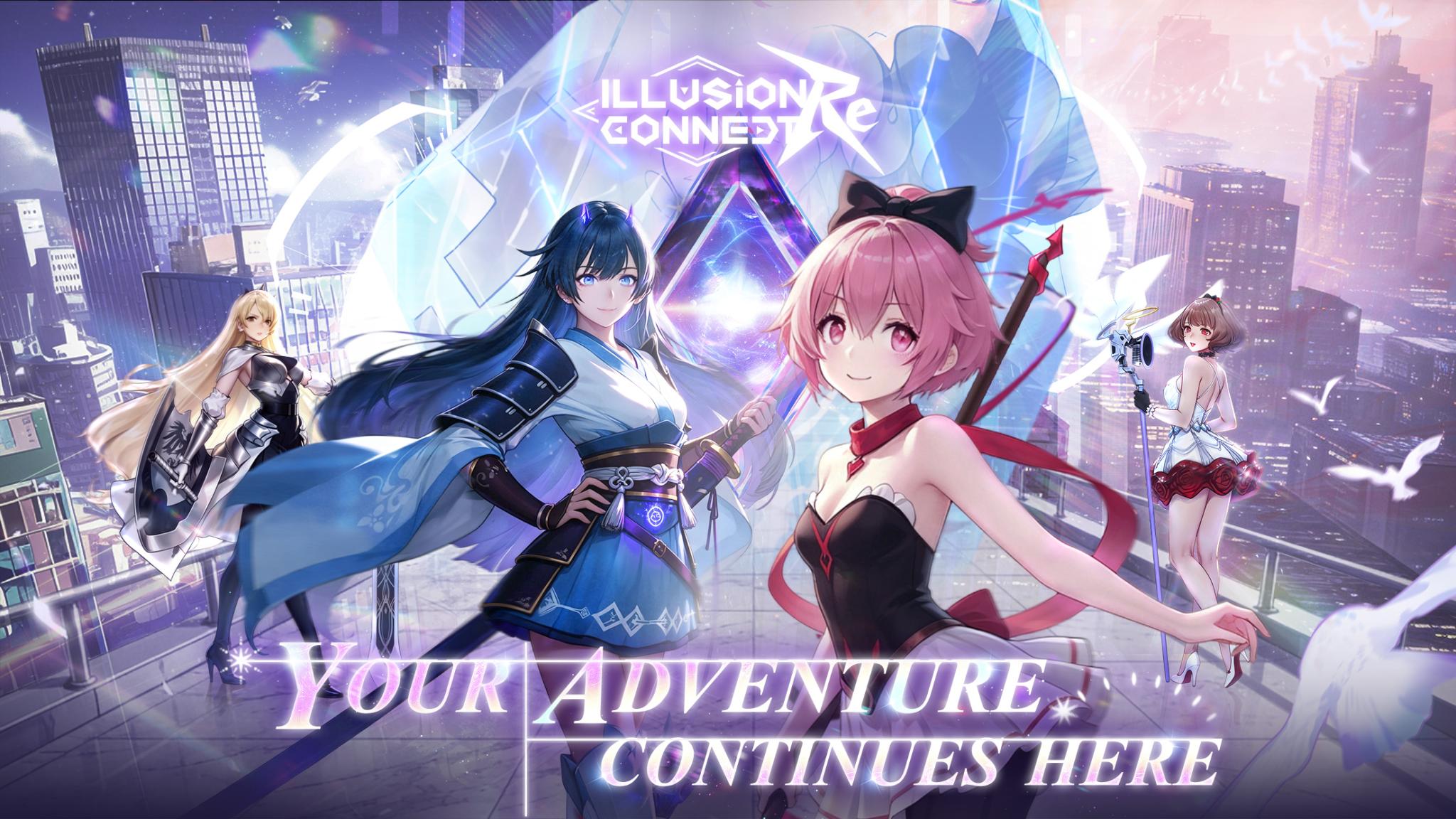 Discovery splash banner for Illusion Connect: Re Discord server