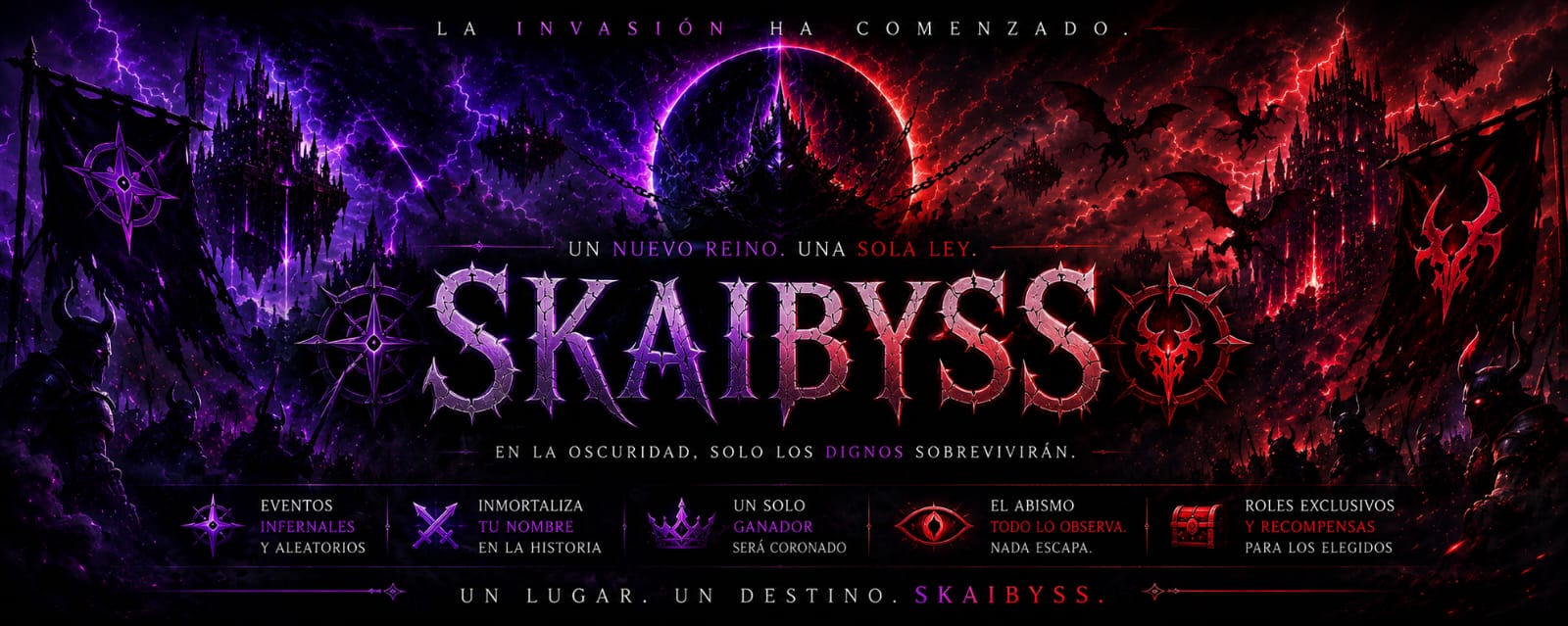 Discovery splash banner for S K Λ I B Y S S 🔥 Discord server