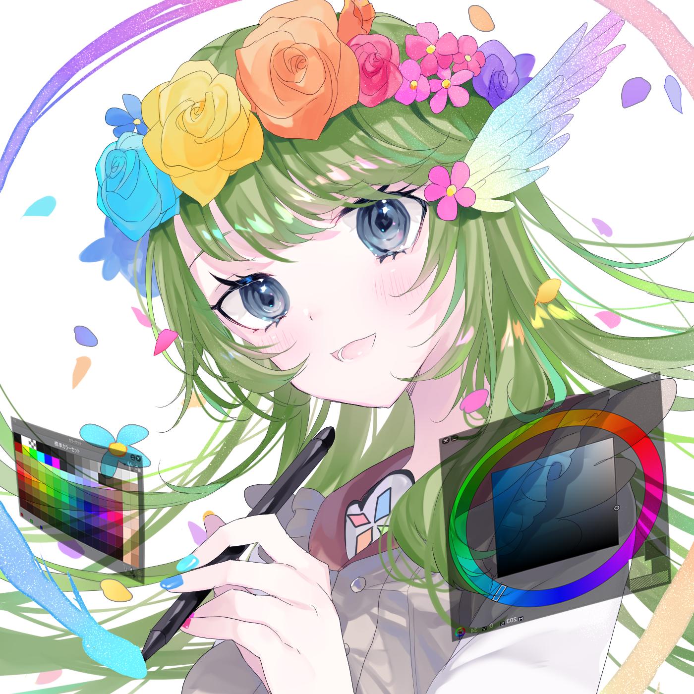 Discovery splash banner for Color-Chan's Art Class Discord server