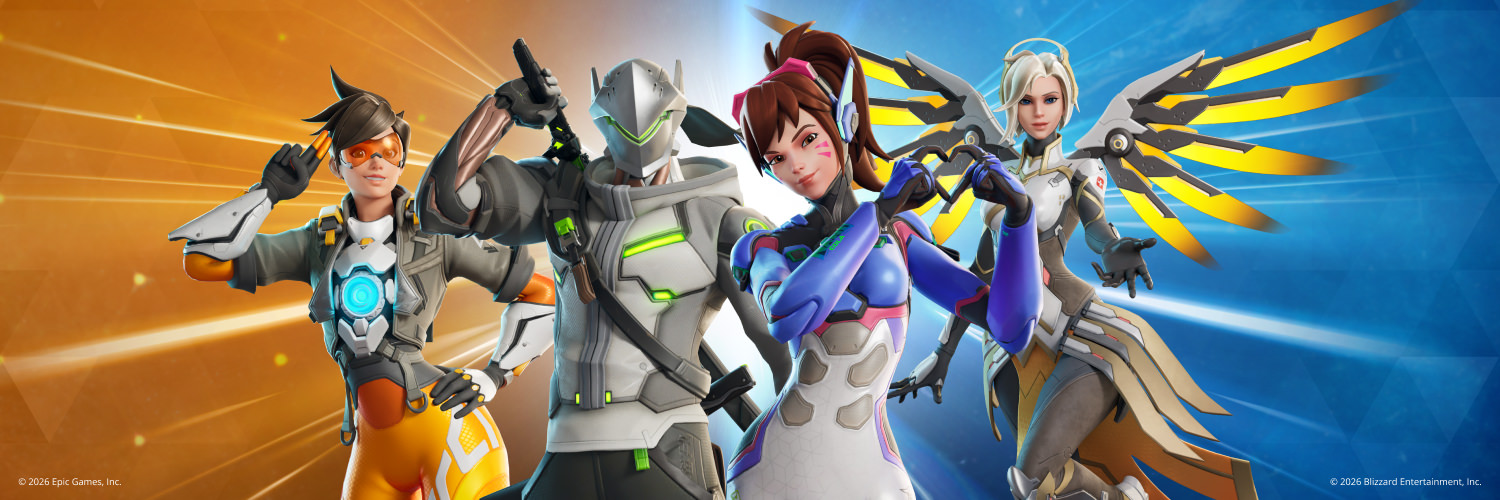 Discovery splash banner for Fortnite Hispanohablante Discord server