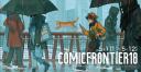 Discovery splash banner for Comic Frontier Square Discord server