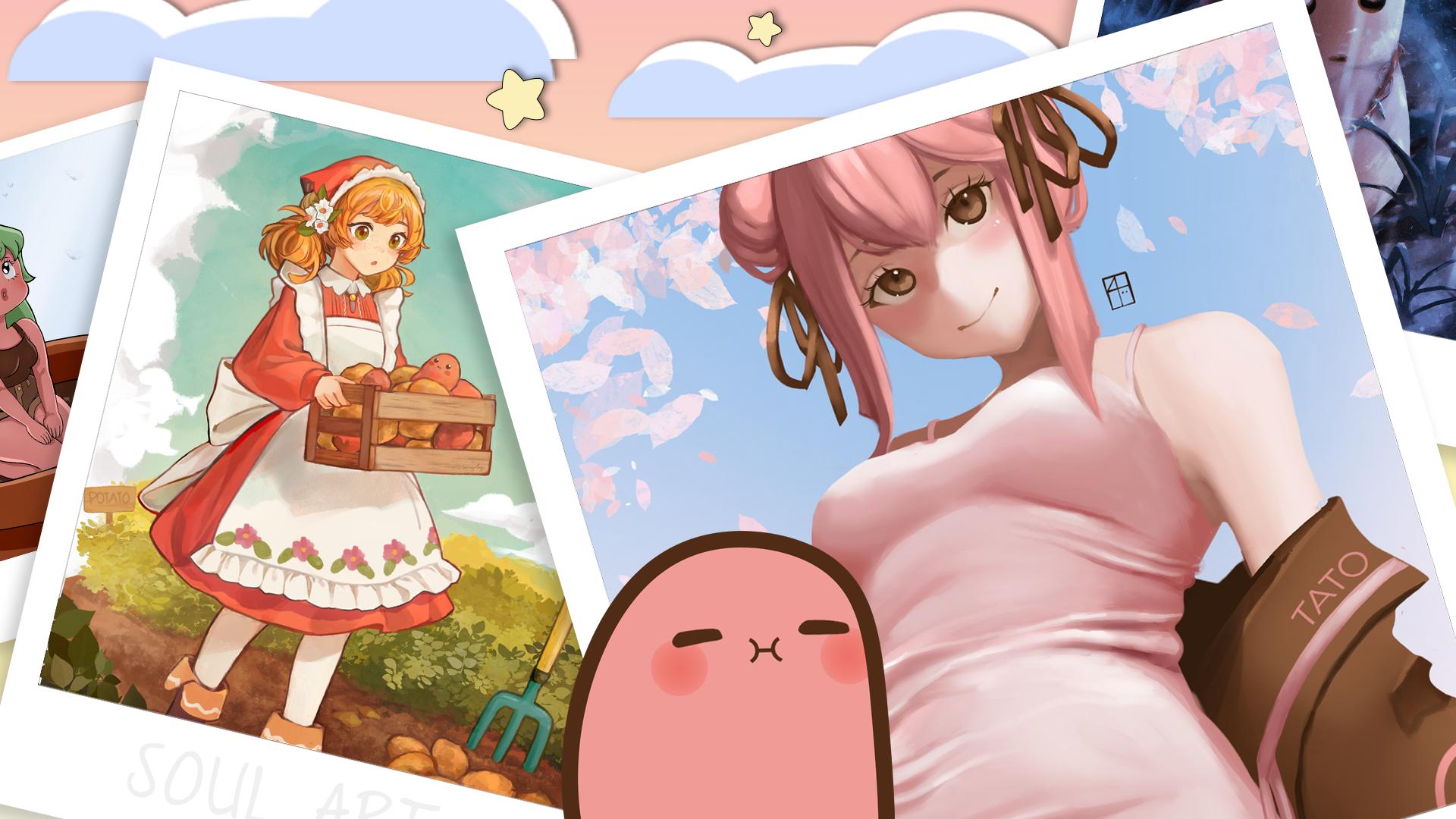 Discovery splash banner for Lost in Potato Discord server