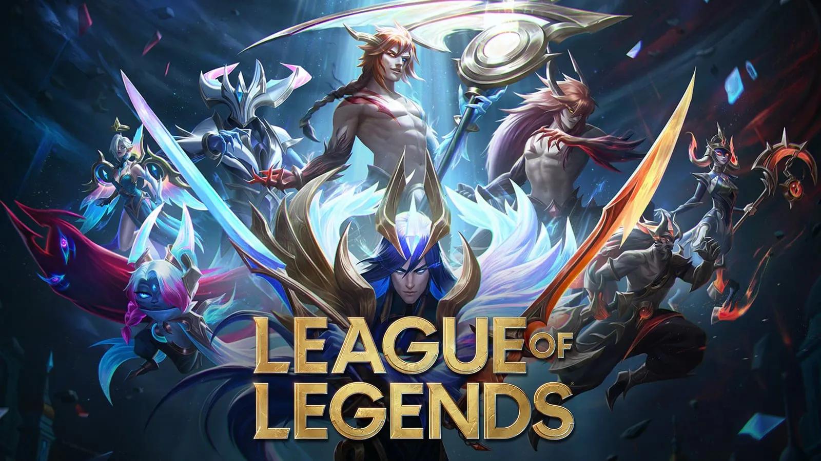 Discovery splash banner for League of Legends Discord server