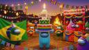 Discovery splash banner for Among Us Brasil (Português) Discord server