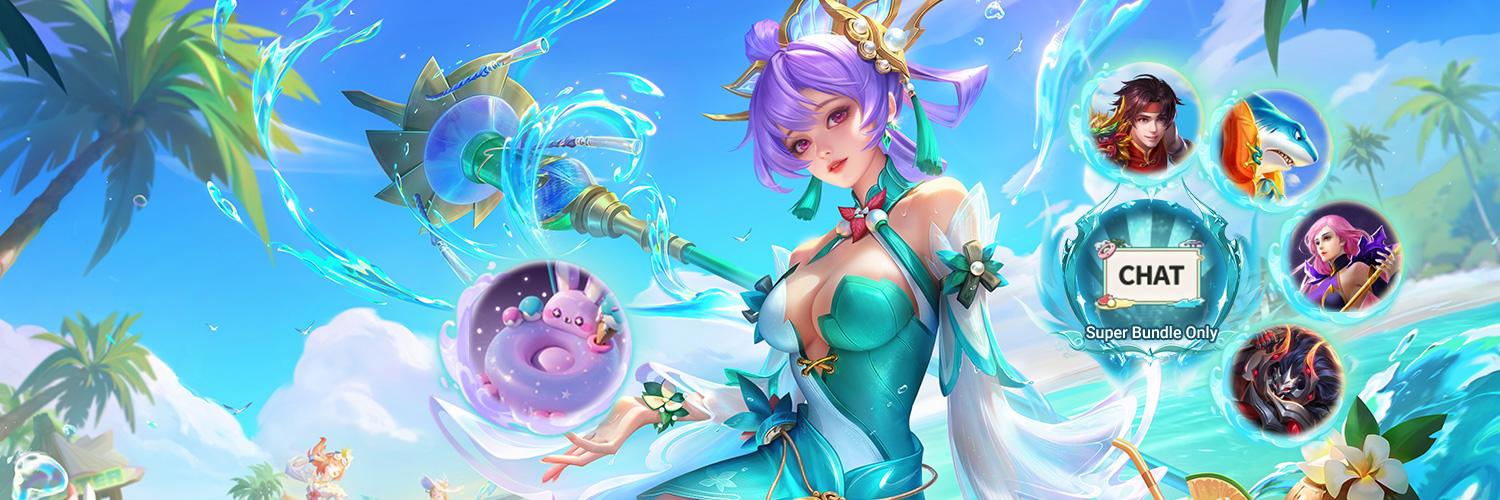 Discovery splash banner for Heroes Evolved Mobile Discord server