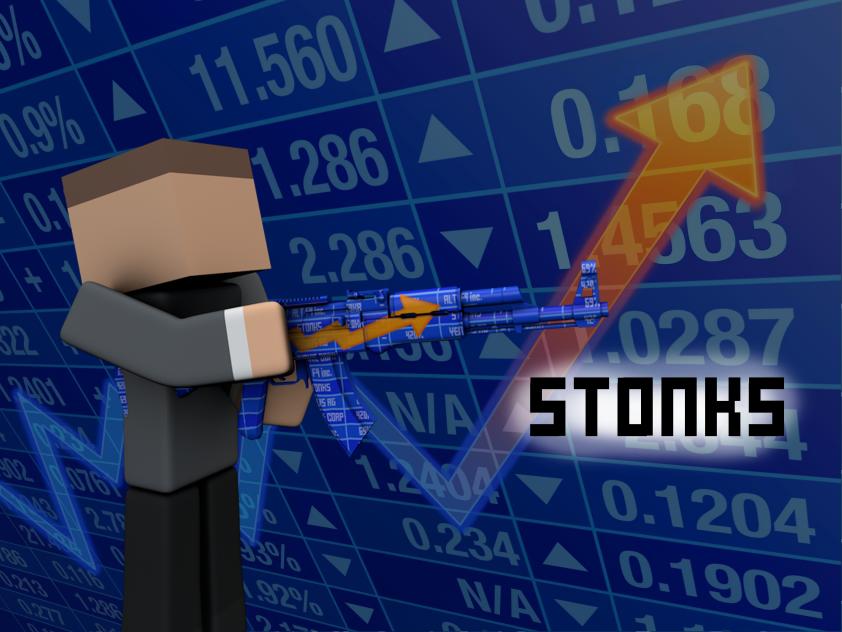 Discovery splash banner for Krunker Market & Trading (KMT) Discord server
