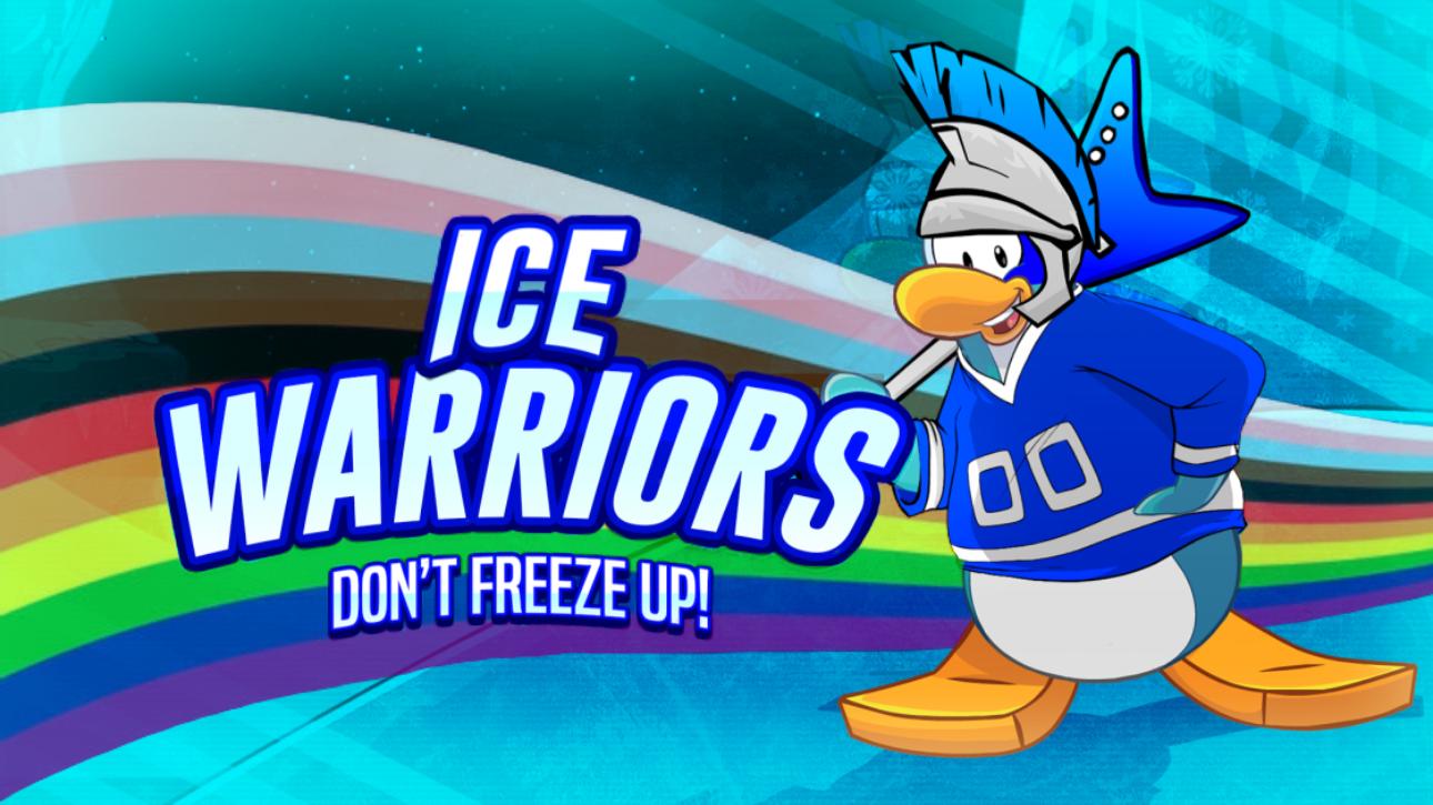 Discovery splash banner for Ice Warriors Discord server