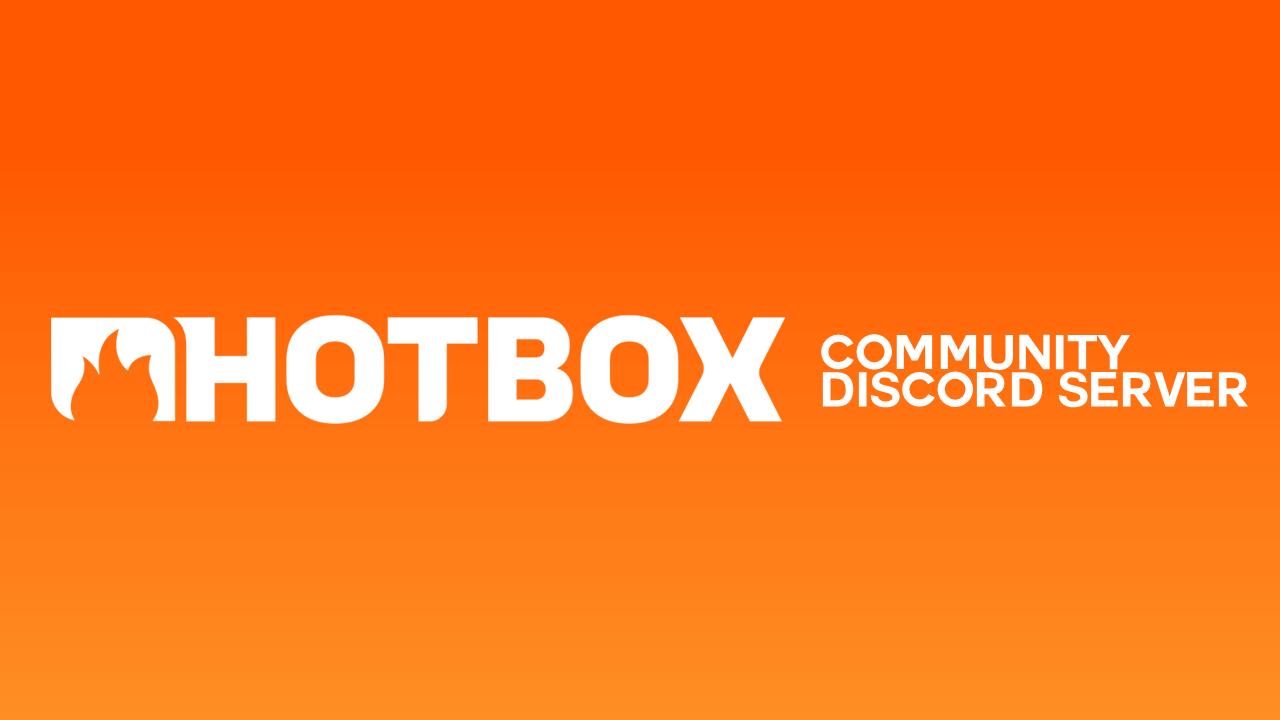 Discovery splash banner for Hotbox Content Official Discord Server Discord server