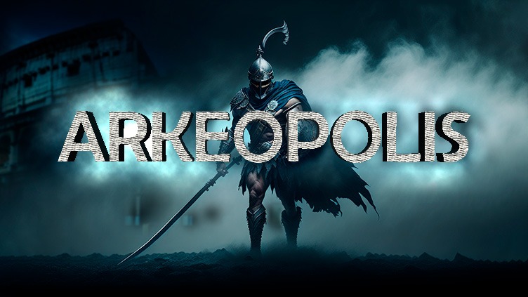 Discovery splash banner for ARKeopolis Discord server