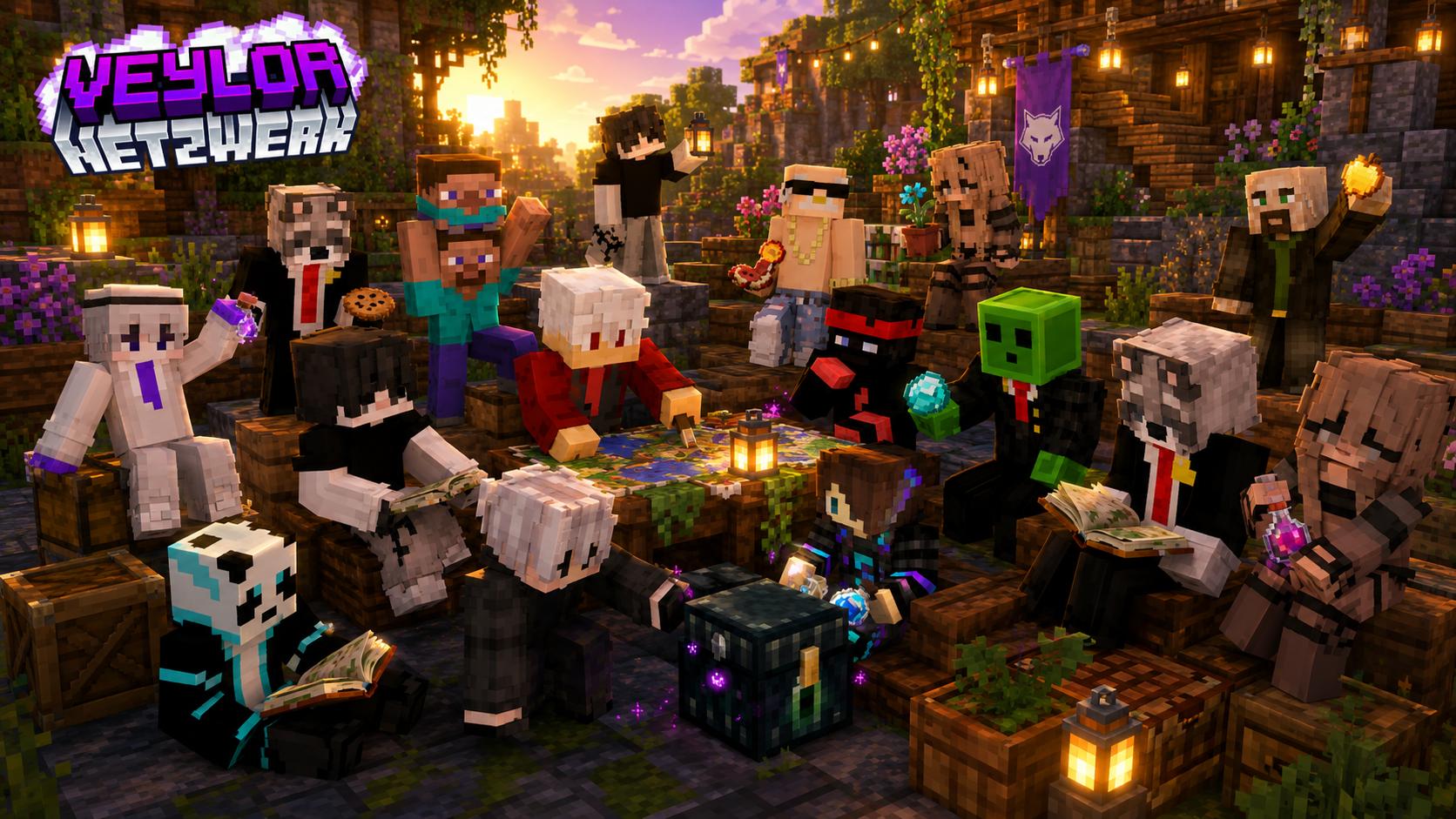 Discovery splash banner for Veylor.NET × Discord Discord server