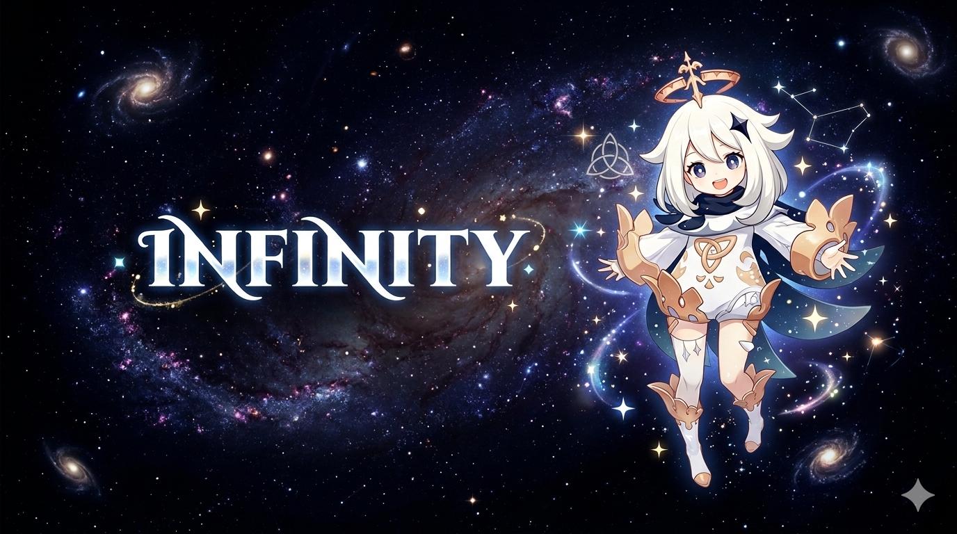 Discovery splash banner for INFINITY ∞ Discord server