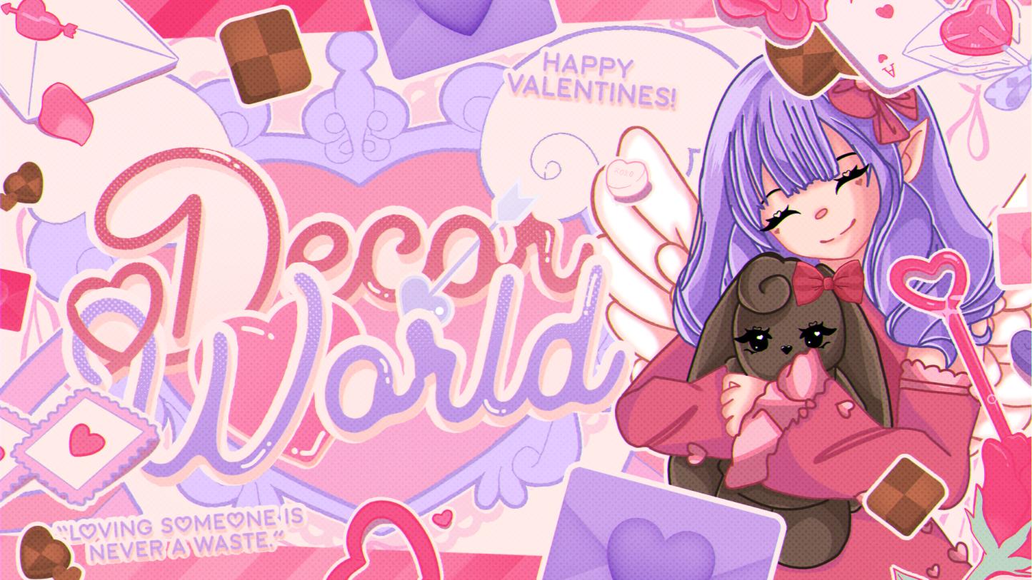 Discovery splash banner for ᰔ 🌸 ໒ Decor World ɞ ୨ৎ Discord server