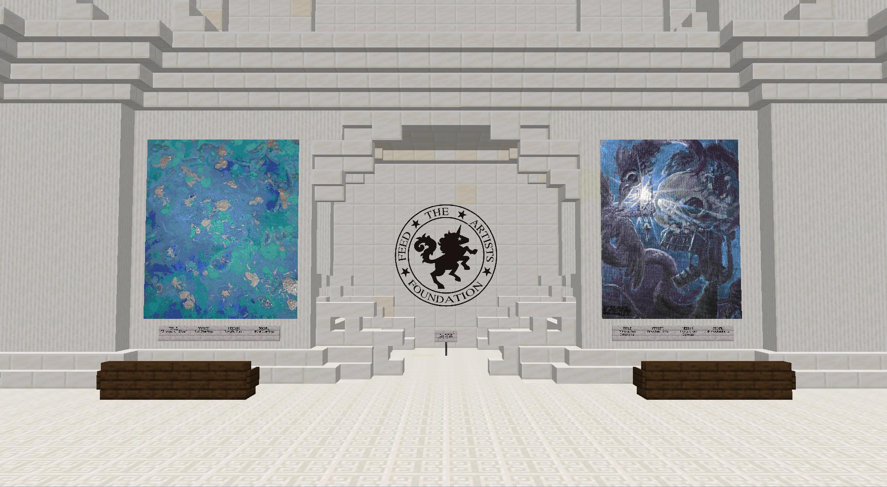 Discovery splash banner for ★ FEED THE ARTISTS ★ Discord server