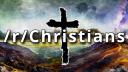 Discovery splash banner for /r/christians Discord server