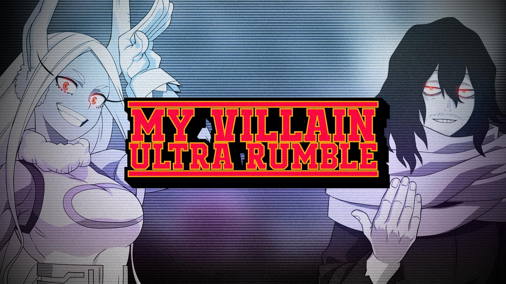 Discovery splash banner for My Villain Ultra Rumble Discord server