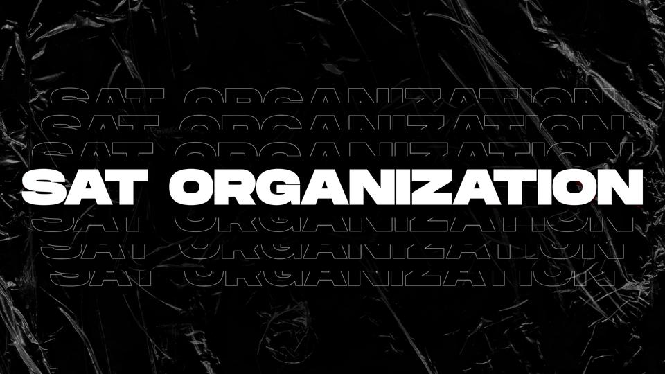 Discovery splash banner for SAT Organization Discord server
