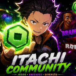 Discovery icon for ItachiCommunity Brasil 🇧🇷 | Roblox & Robux Discord server