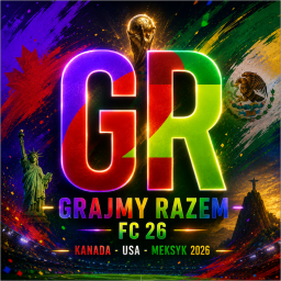 Discovery icon for Grajmy Razem! - FC 26 & Piłka nożna🔵 Discord server